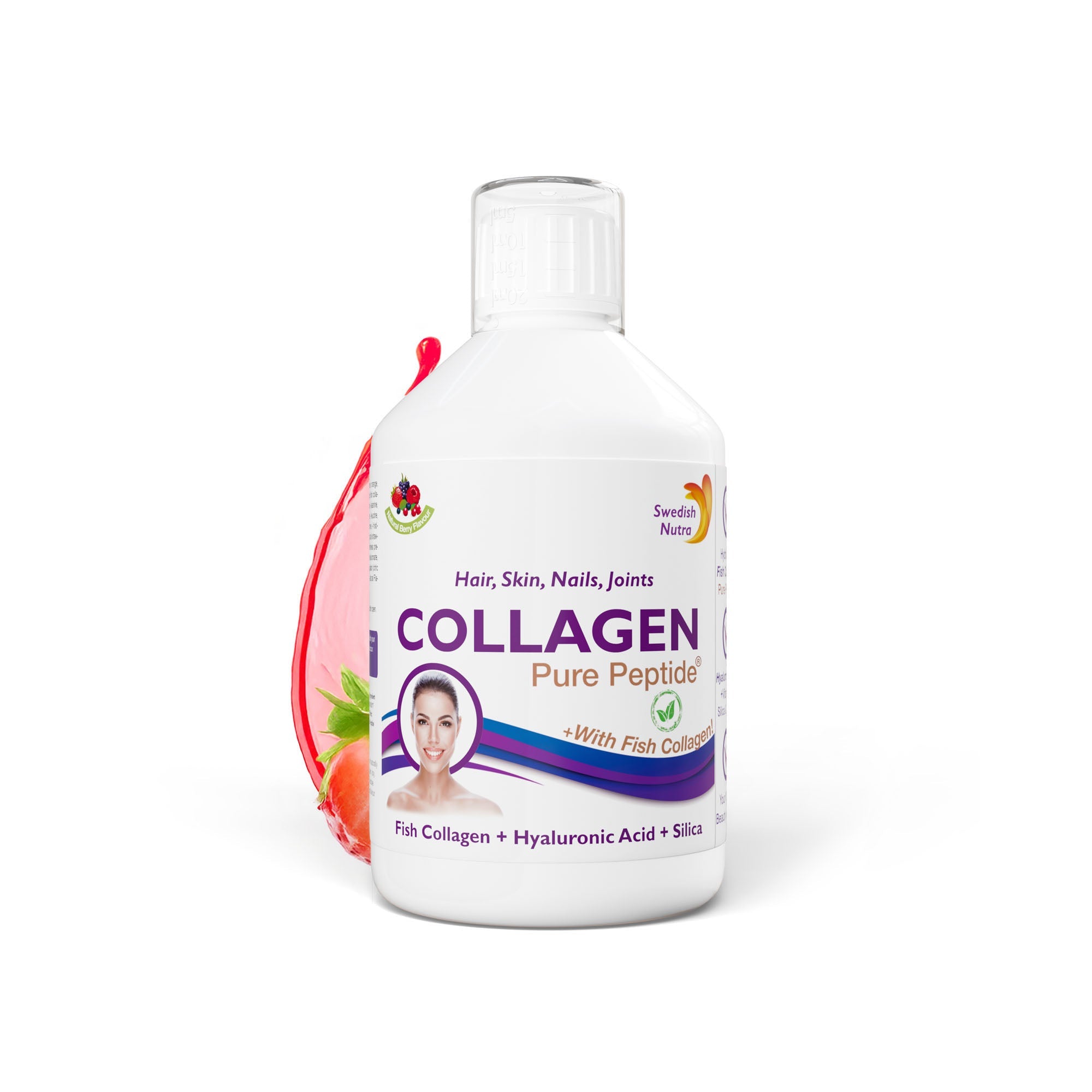 Swedish Nutra - Collagen Fish Pure Peptide Liquid 500ML