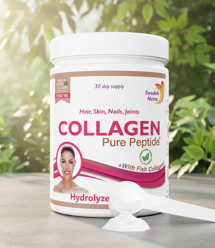 Swedish Nutra - Collagen Fish Pure Peptide Powder 300MG
