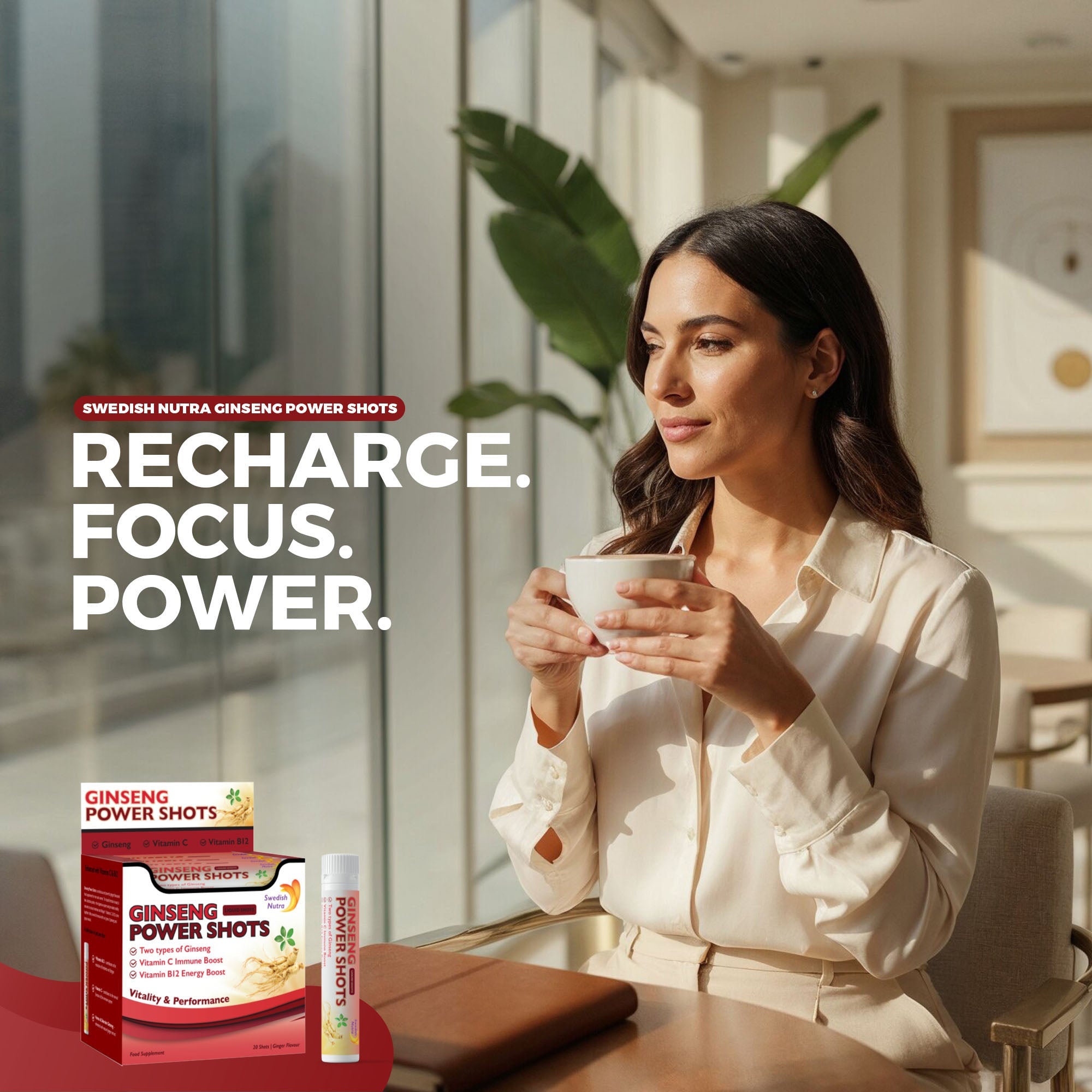 Swedish Nutra - Ginseng Power Shots