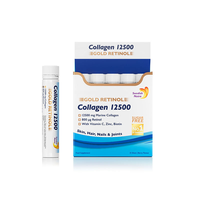 Swedish Nutra - Collagen Gold Retinol Shots