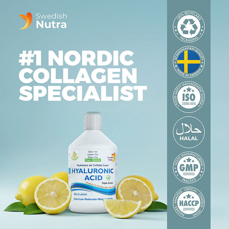 Swedish Nutra - Hyaluronic Acid 500ML