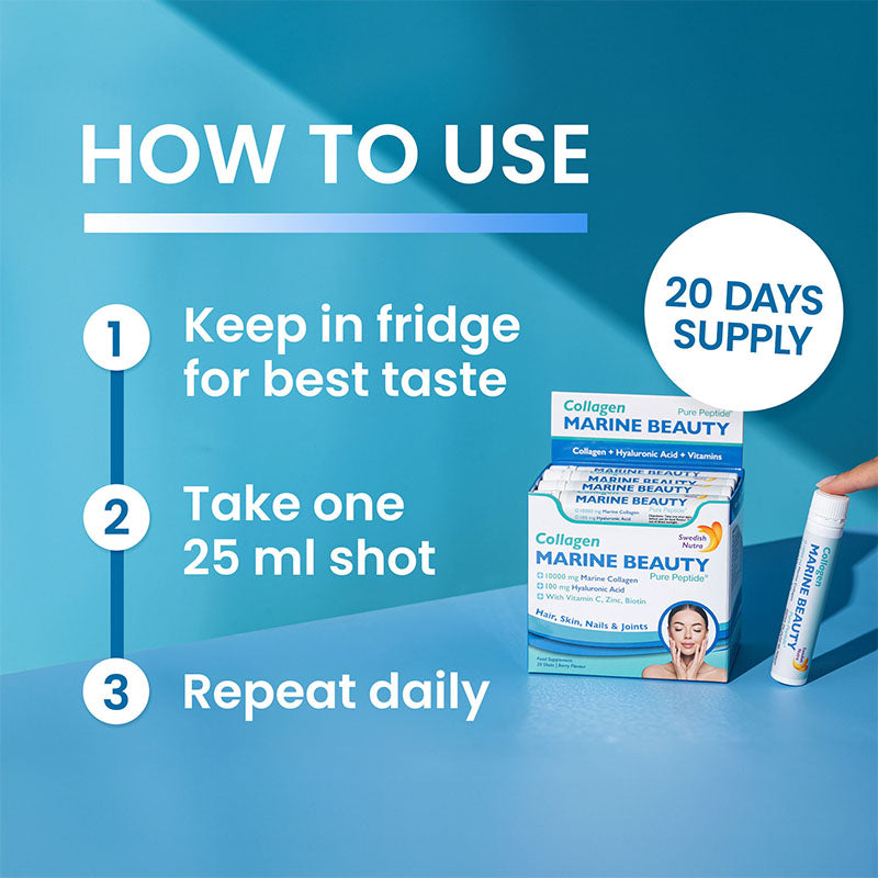 Swedish Nutra - Collagen Marine Beauty Shots