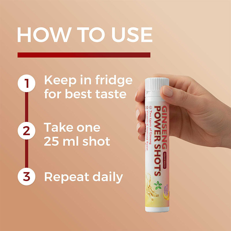 Swedish Nutra - Ginseng Power Shots