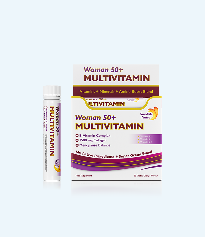 Swedish Nutra - Woman 50+ Multivitamin Shots